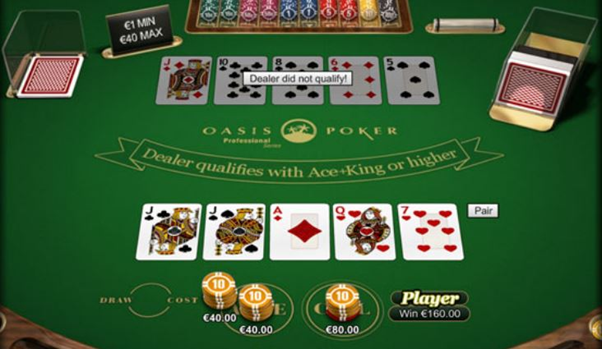 Chi tiết về điều kiện thắng trong Casino Stud Poker